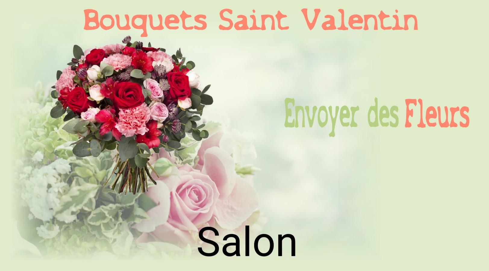Roses de Saint-Valentin livrées à Salon
